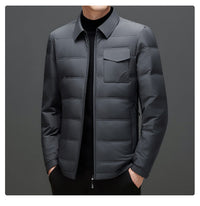 Thumbnail for Men's Business Casual Down Jacket