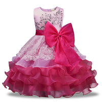 Thumbnail for Girls' Sequined Dress Bow Kids Skirt
