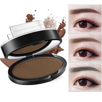 Thumbnail for Eyebrow Powder Stamp - Cosmetics Professional Makeup Waterproof - Eye Brow Stamp Lift Eyebrow Enhancers Stencil Kit