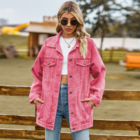 Thumbnail for Versatile Classic Retro Classic Loose Denim Jacket