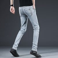 Thumbnail for Men's Jeans - Slim Fit Stretch Skinny Trousers