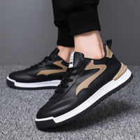 Thumbnail for Trendy Lace-up Sneakers- Casual Shoes Men's Fashion