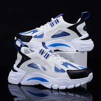 Thumbnail for White Sneakers Men Non Slip Walking Running Shoes Sports