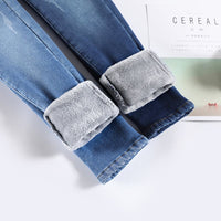 Thumbnail for High Waist Jeans Women's All-match High Elastic Slim Fit