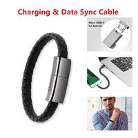 Thumbnail for New Bracelet Charger USB Charging Cable Data Charging Cord For IPhone14 13 Max USB C Cable For Phone Micro Cable