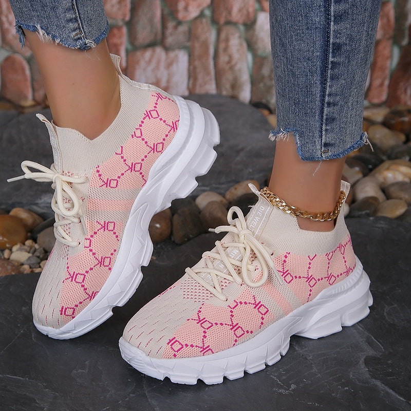 Women's Breathable Canvas Sneakers.