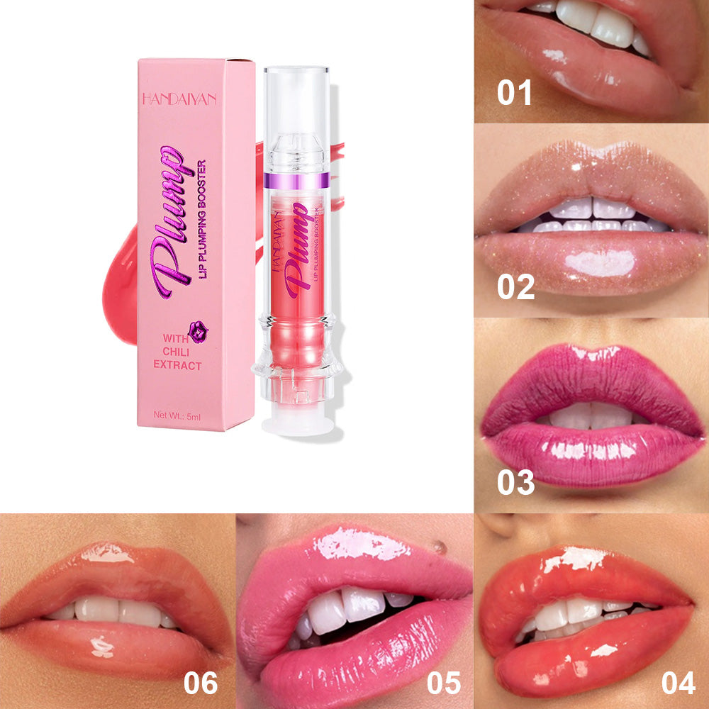 New Tube Lip - Rich Lip Color Slightly Spicy Lip Honey Lip Glass Mirror Face Lip Mirror Liquid Lipstick