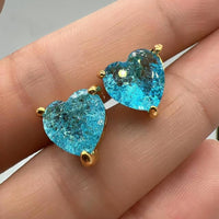 Thumbnail for Color Stone Stud Earrings