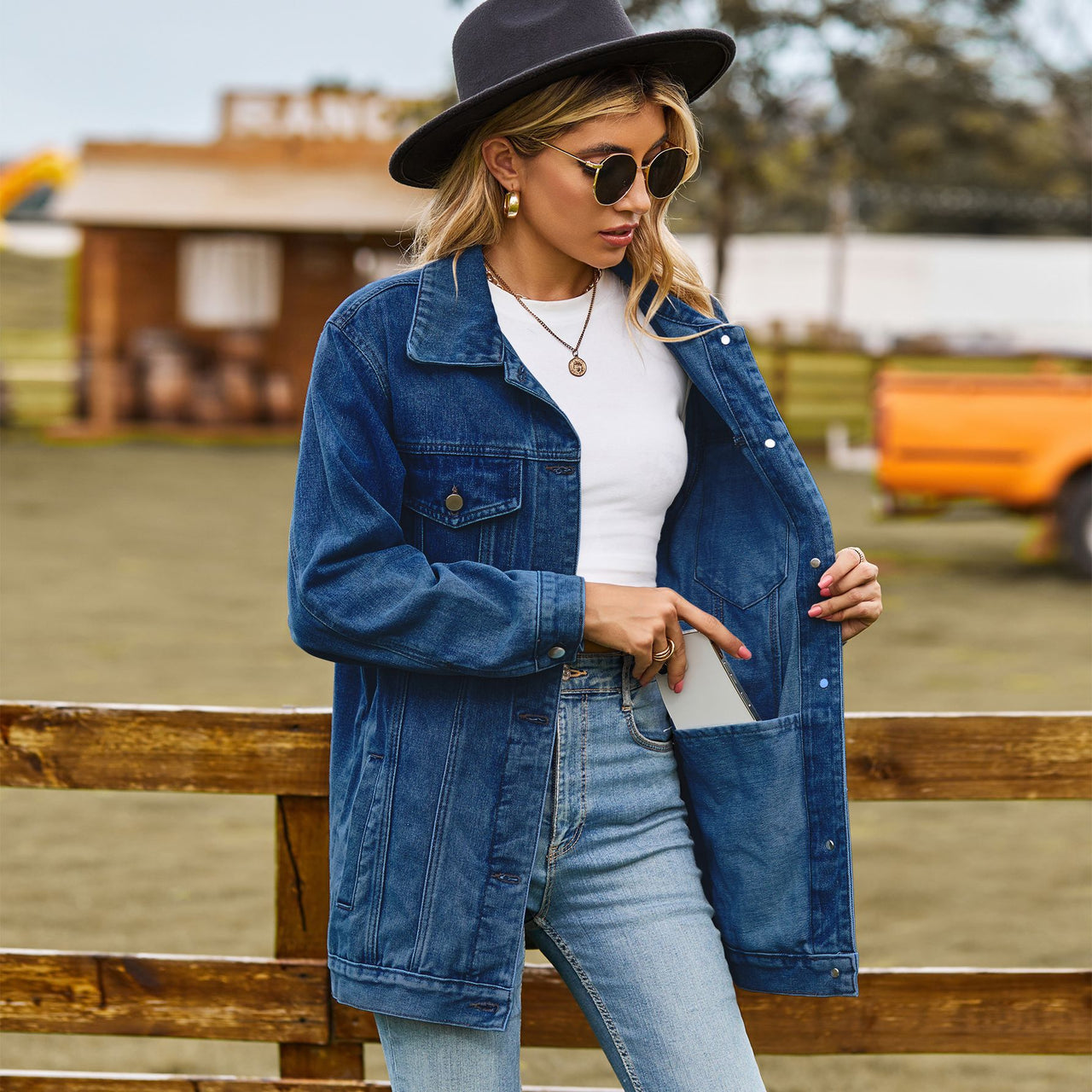 Versatile Classic Retro Classic Loose Denim Jacket