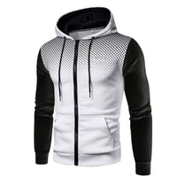 Thumbnail for Men's Zipper Hooded Panel Sweatshirt