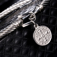 Thumbnail for Saint Benedict Medal Charm Bracelets