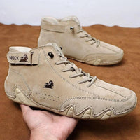 Thumbnail for 2023 Velcro Italian Handmade Suede High Boots - NetPex