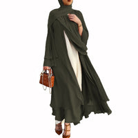 Thumbnail for Elegant chiffon Abaaya women's dress. - NetPex
