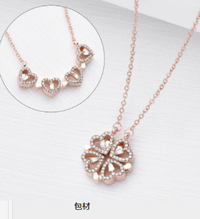 Thumbnail for Luxury Four Leaf Clover Necklace