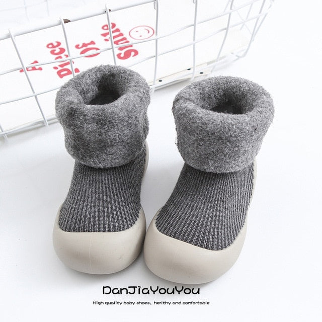 Thickened Socks Shoes Super Warm for Kids and Babies