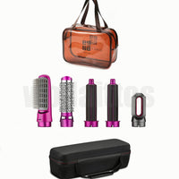 Thumbnail for 5 in 1 Hair Dryer Hot Comb Set Wet and Dry Professional Curling Iron Hair Straightener Styling - NetPex