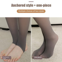 Thumbnail for Fleece Lined Thermal Fake Pantyhose