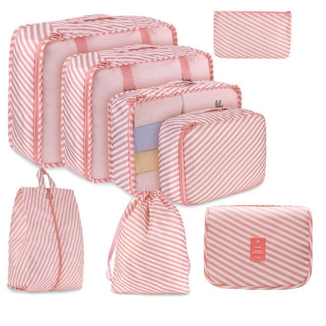 8Pcs/set Large Capacity Travel Organizer - NetPex