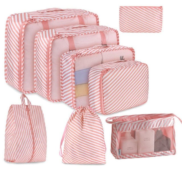 8Pcs/set Large Capacity Travel Organizer - NetPex