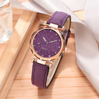 Thumbnail for Starry Sky Wrist Watch - bracelet Leather Rhinestone Designer