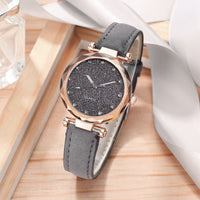 Thumbnail for Starry Sky Wrist Watch - bracelet Leather Rhinestone Designer