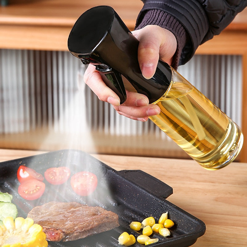 Cooking Olive Oil Sprayer-200/300ml Oil Spray Bottle BBQ