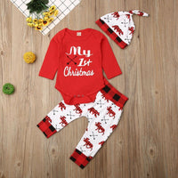 Thumbnail for Baby Boy My First Christmas Outfits - NetPex