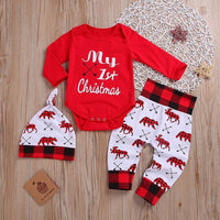 Thumbnail for Baby Boy My First Christmas Outfits - NetPex