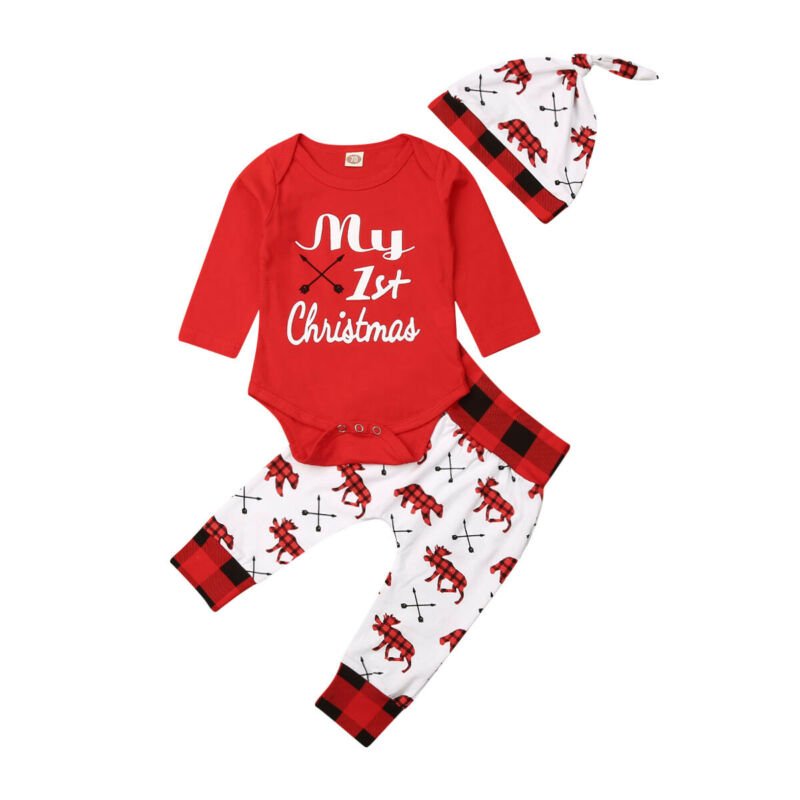 Baby Boy My First Christmas Outfits - NetPex