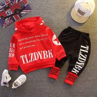 Thumbnail for Boys - Girls Sport Letters Hoodies Pants 2Pcs/sets - NettPex