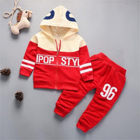 Thumbnail for Boys - Girls Sport Letters Hoodies Pants 2Pcs/sets - NettPex