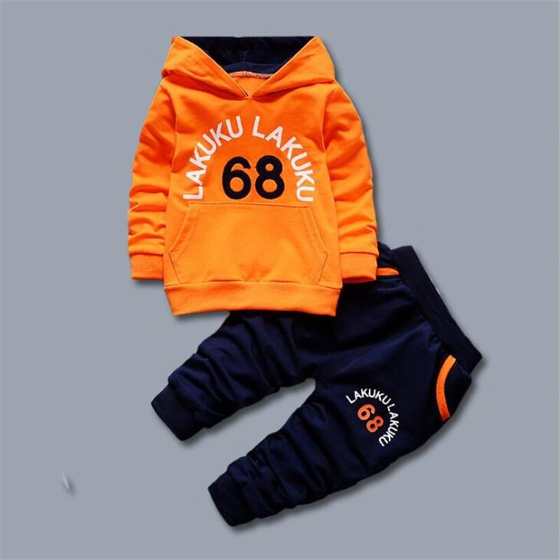 Boys - Girls Sport Letters Hoodies Pants 2Pcs/sets - NettPex