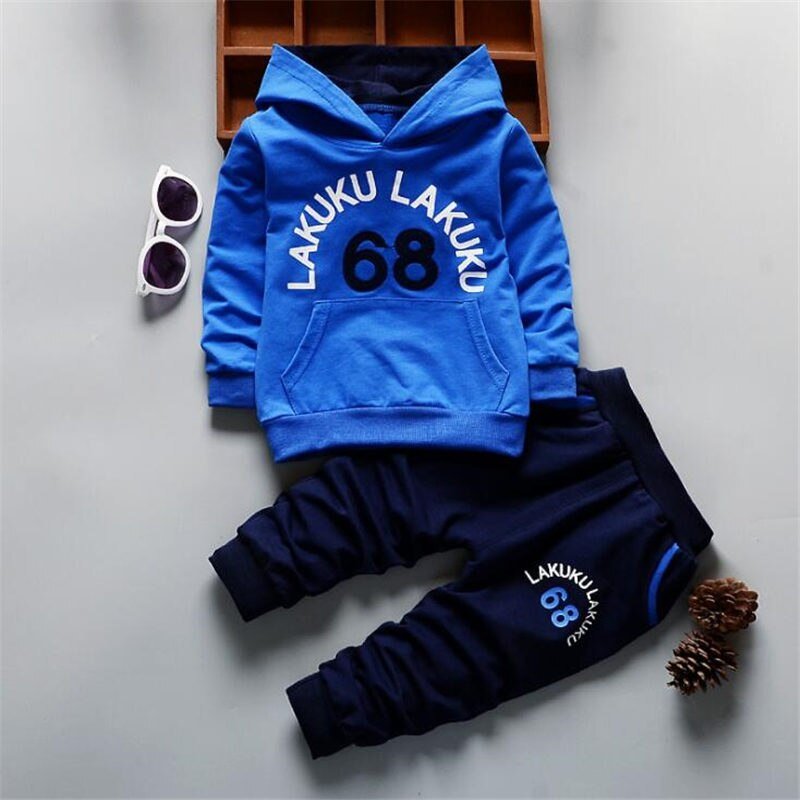 Boys - Girls Sport Letters Hoodies Pants 2Pcs/sets - NettPex