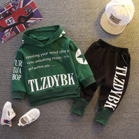 Thumbnail for Boys - Girls Sport Letters Hoodies Pants 2Pcs/sets - NettPex