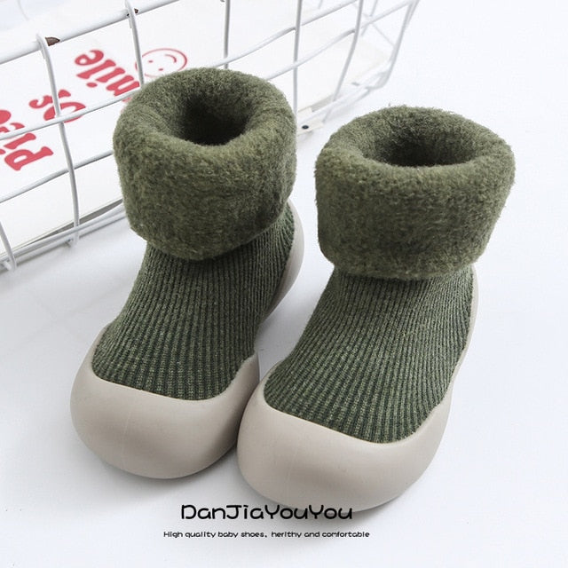 Thickened Socks Shoes Super Warm for Kids and Babies