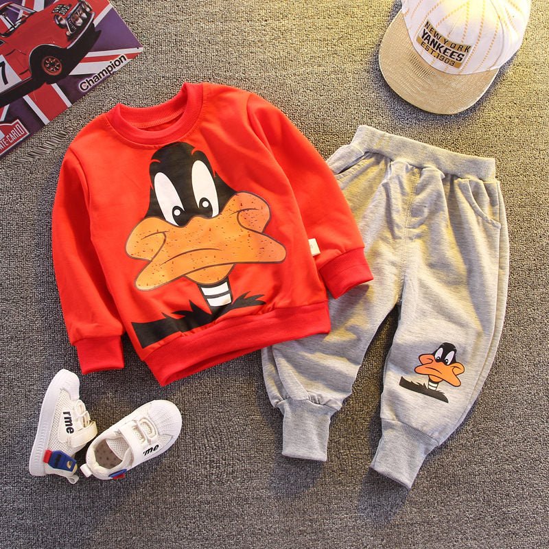 cartoon t-shirt Pants 2Pcs/sets Baby Boy - NettPex