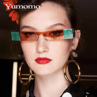 Thumbnail for Fashion Snake Tattoo Rectangle Sunglasses - NetPex