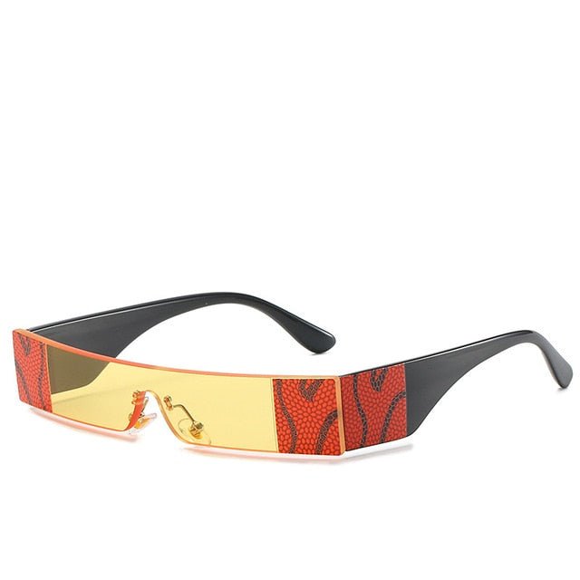 Fashion Snake Tattoo Rectangle Sunglasses - NetPex