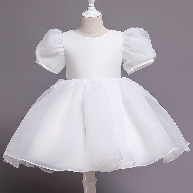 Girls Princess Dress Sequin Lace Tulle Wedding Party - NetPex