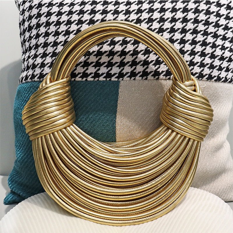 Gold And Silver Designer Handbags - NetPex
