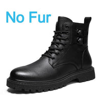 Thumbnail for High-Quality Men's Ankle Leather Boots - NetPex