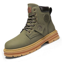 Thumbnail for High Top Boots Men's Leather Shoes - NetPex