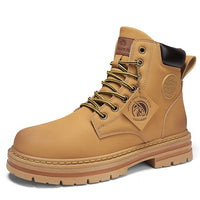 Thumbnail for High Top Boots Men's Leather Shoes - NetPex