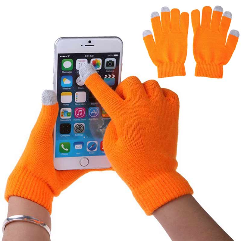 Knit Gloves Hand Warmer for Touches screen smart phone - NettPex