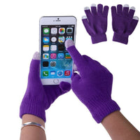 Thumbnail for Knit Gloves Hand Warmer for Touches screen smart phone - NettPex