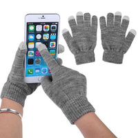 Thumbnail for Knit Gloves Hand Warmer for Touches screen smart phone - NettPex