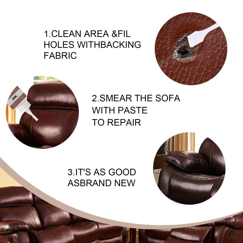 Leather Repair Gel Car Seat - NetPex