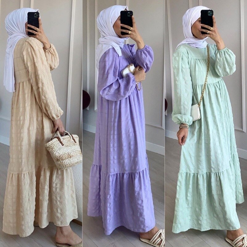 Loose Robe Fashion Abaya Dress - NetPex