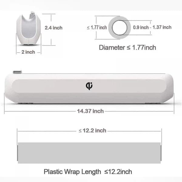 Magnetic Plastic Wrap Dispenser - NetPex