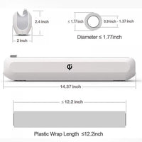 Thumbnail for Magnetic Plastic Wrap Dispenser - NetPex
